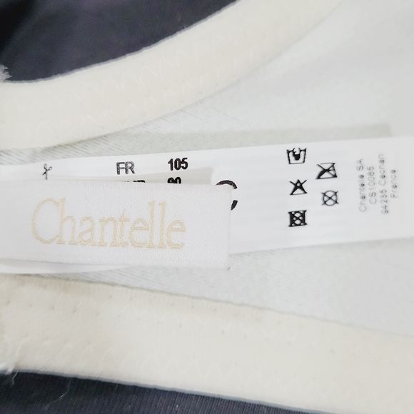 40C (US & UK) Chantelle 2102 Amazone Soft-Cup Wire Free Bra NWT - Picture 7 of 8